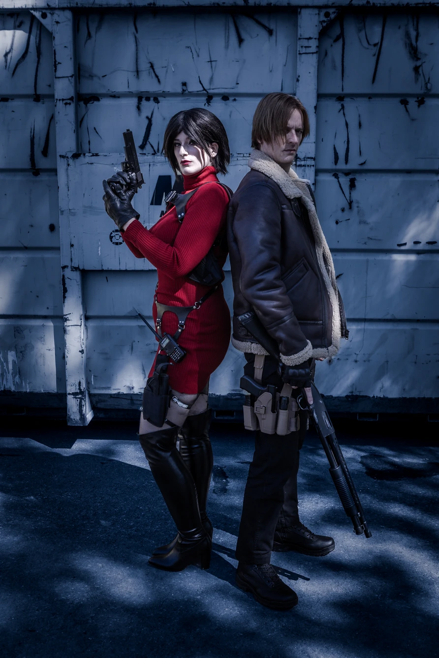 Ada Wong et Chris Redfield 2